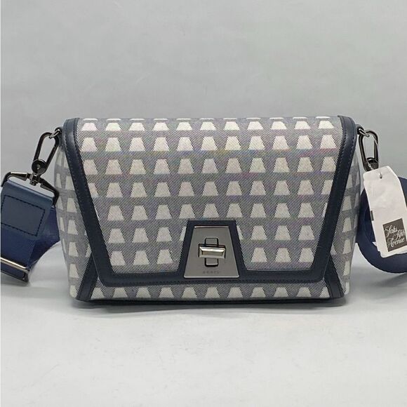 Akris Small Anouk Trapezoid Jacquard Crossbody Bag - Picture 5 of 14